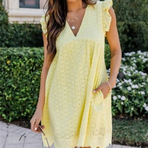 Viral tik tok dress with shorts and pockets - Picture 1 of 5
